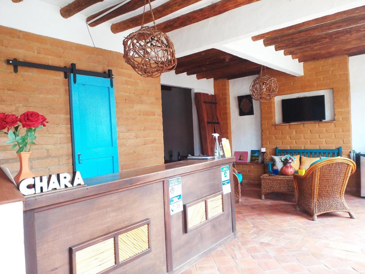 Casona Chara Hotell Barichara Exteriör bild