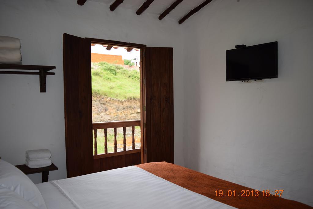 Casona Chara Hotell Barichara Rum bild